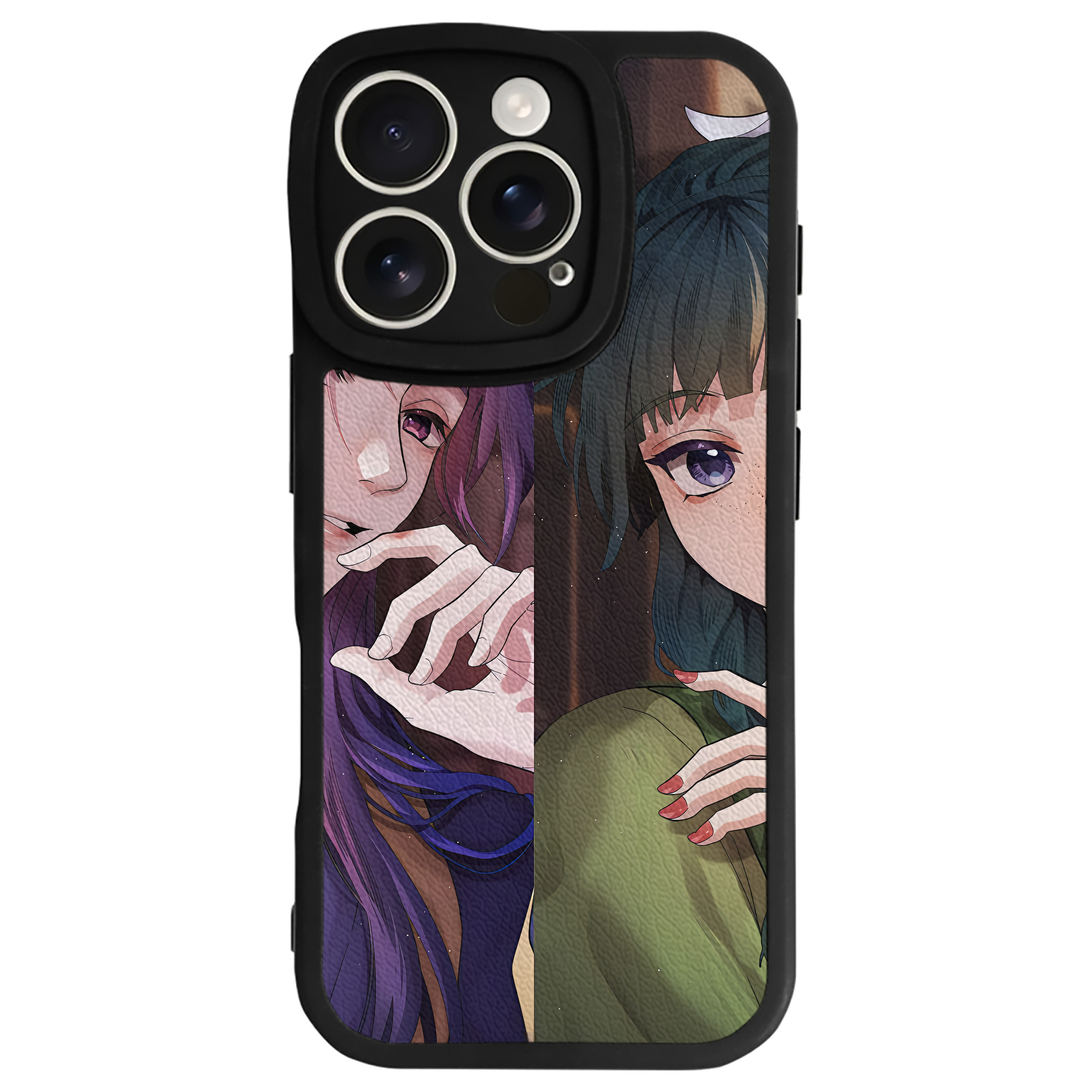 （画像用） 薬屋のひとりごと The Apothecary Diaries 【iPhone 16シリーズ対応】シリコンスマホケース（レザー調） 材質：シリコン